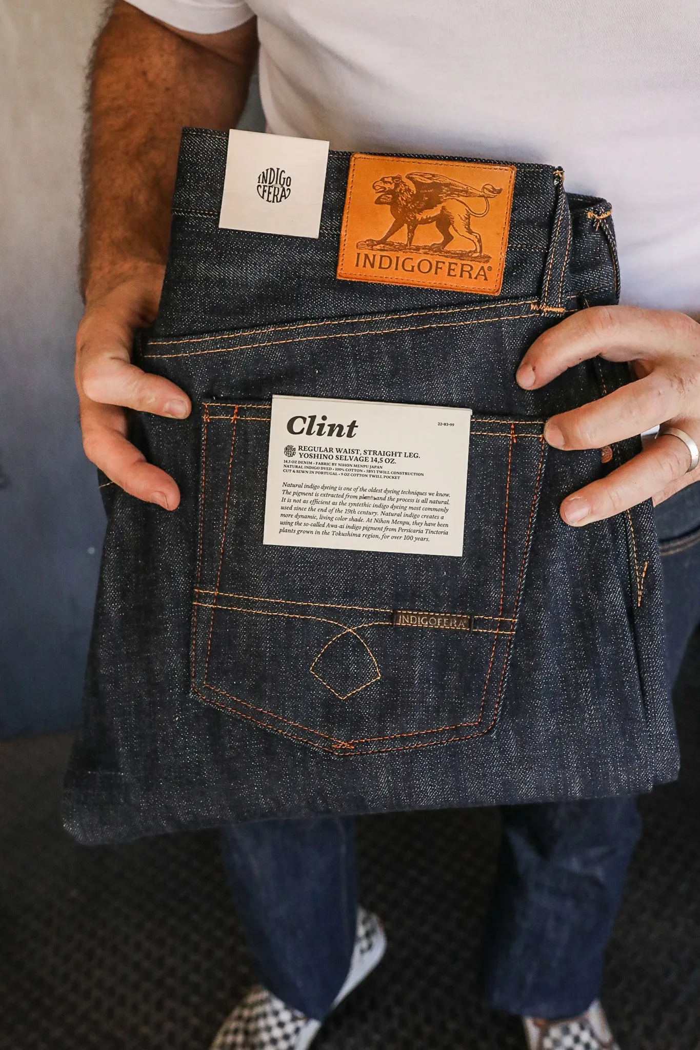 Clint-Yoshino Natural Indigo.