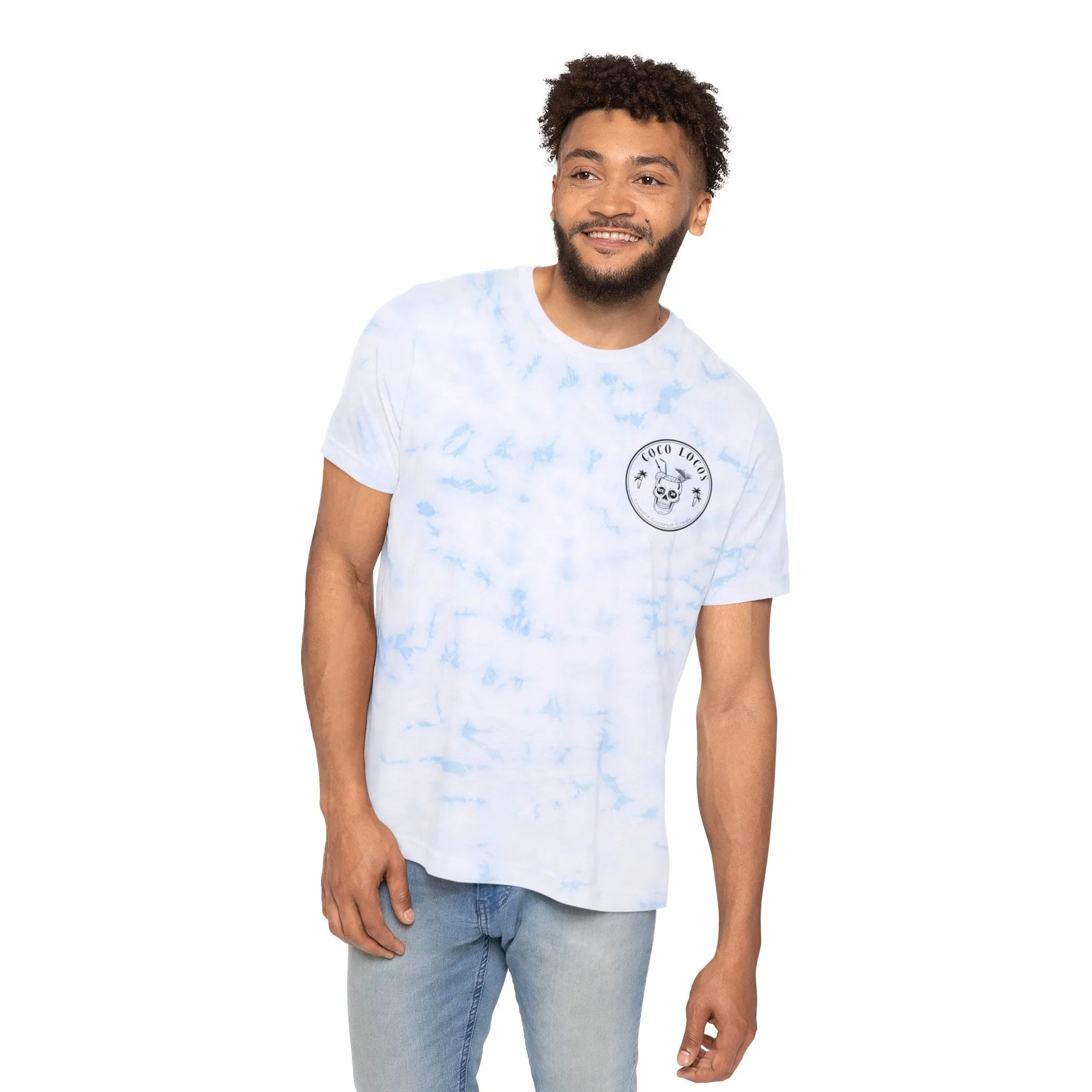 COCO LOCOS  Tie-Dyed T-Shirt
