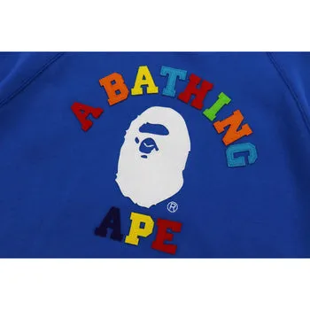COLLEGE APPLIQUE QUILTING CREWNECK KIDS