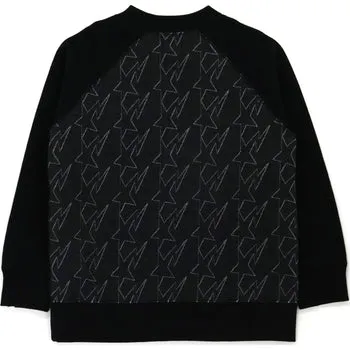 COLLEGE APPLIQUE QUILTING CREWNECK KIDS