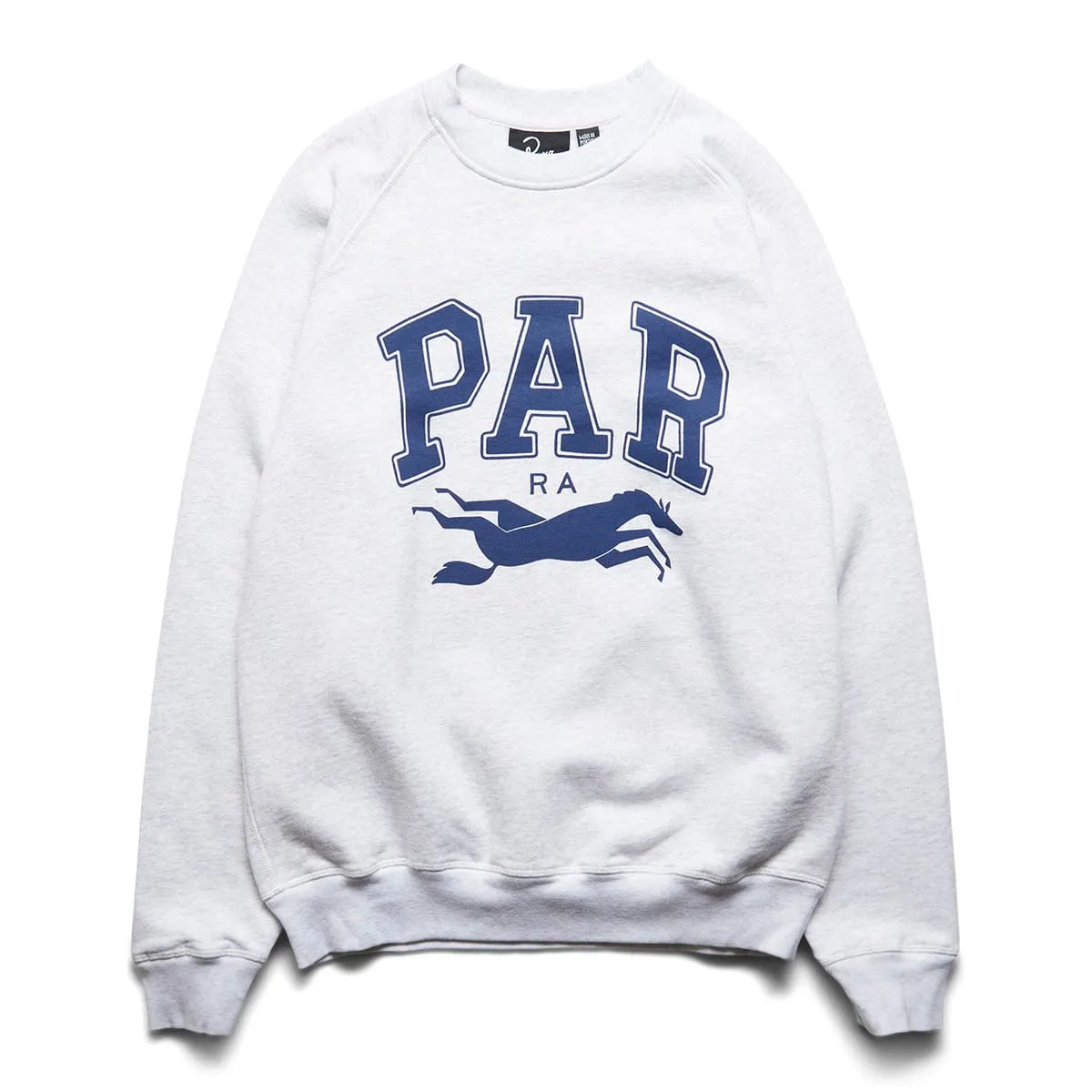 COLLEGE HORSE CREWNECK SWEATSHIRT