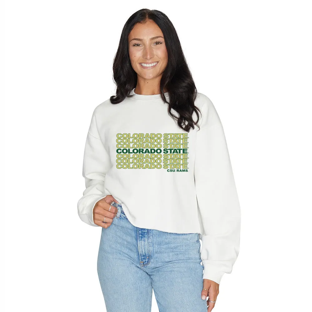 Colorado State Repeat Crewneck