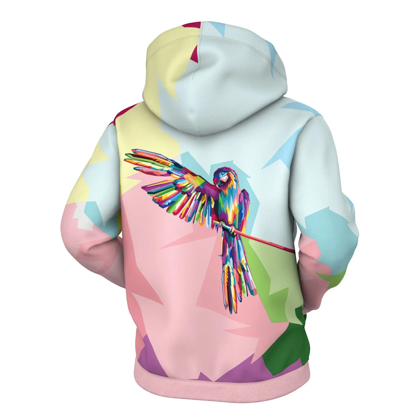 Colorful Ara Zip Up Hoodie