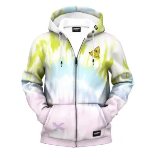 ColorStrip Zip Up Hoodie