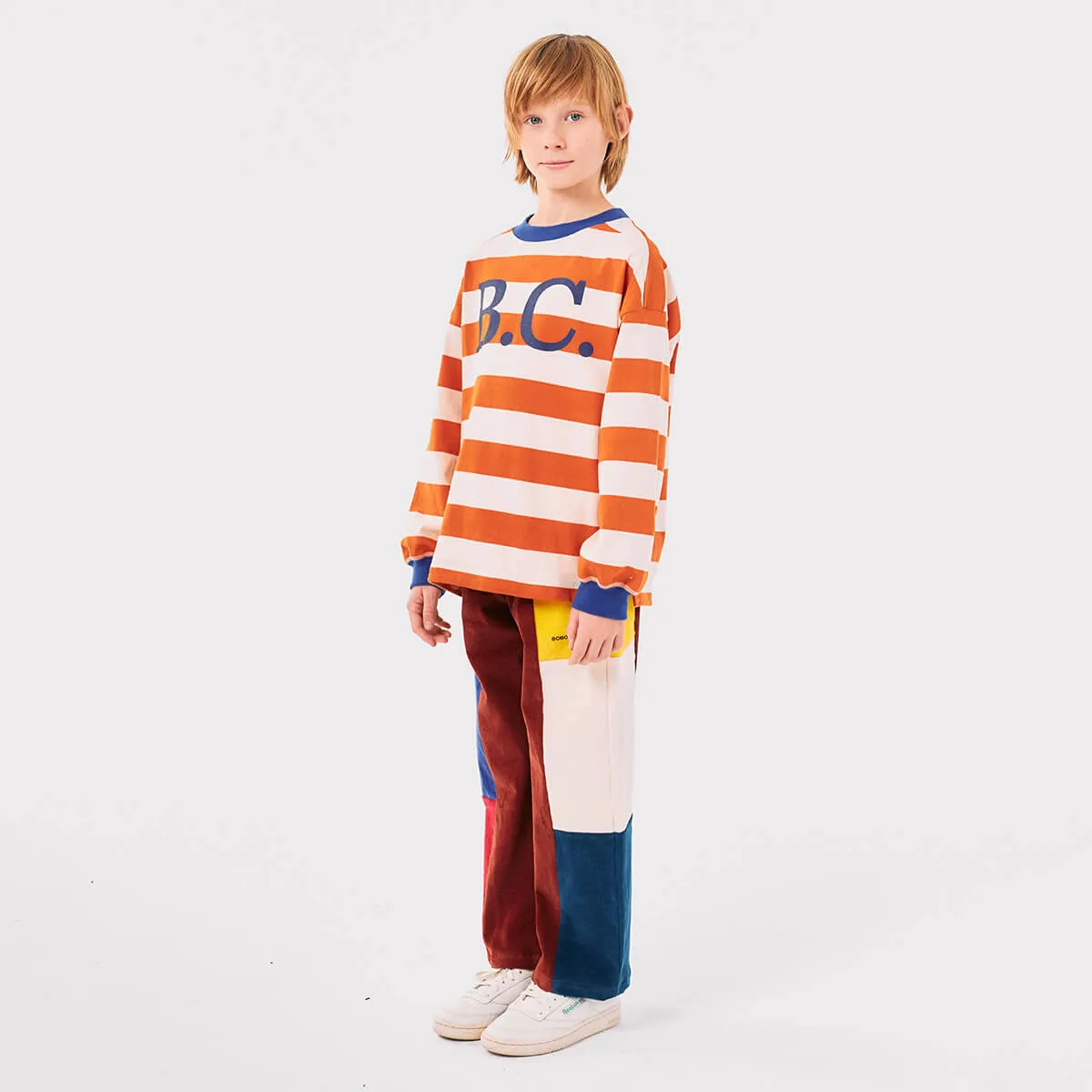 Colour Block Corduroy Pants by Bobo Choses