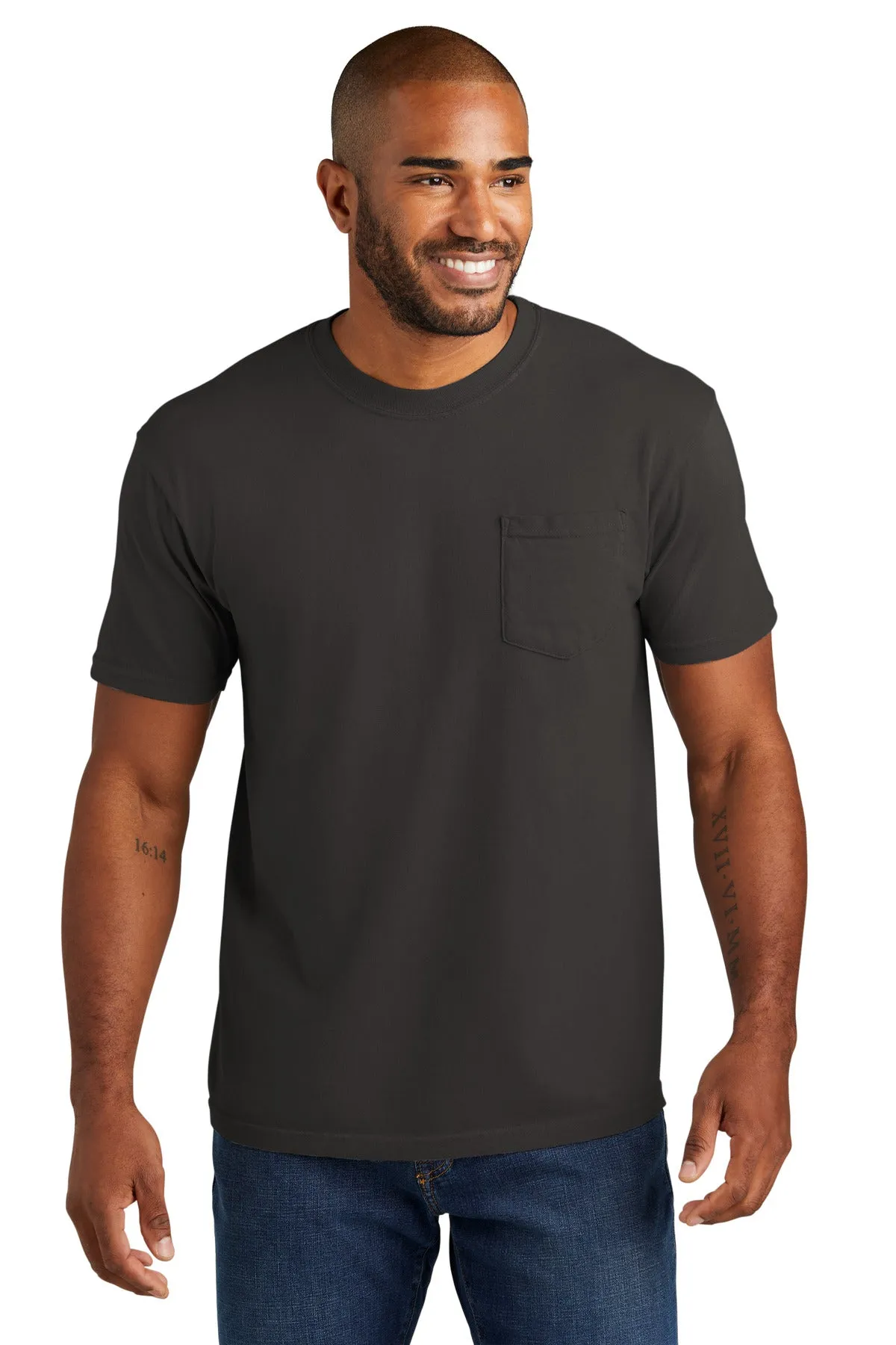 COMFORT COLORS Heavyweight Ring Spun Pocket Tee. 6030