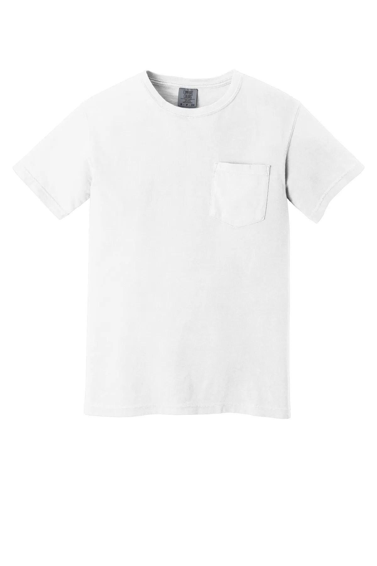 COMFORT COLORS Heavyweight Ring Spun Pocket Tee. 6030