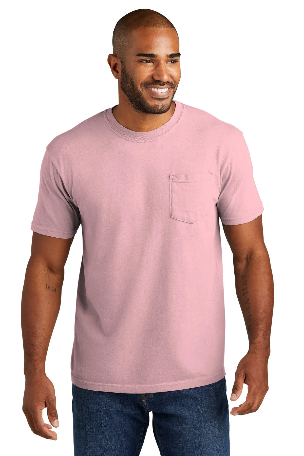 COMFORT COLORS Heavyweight Ring Spun Pocket Tee. 6030