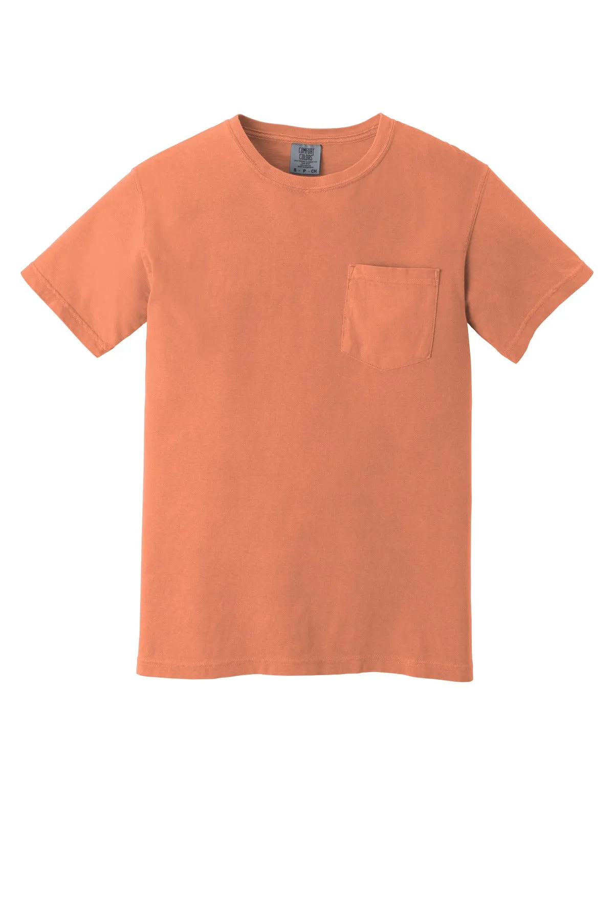 COMFORT COLORS Heavyweight Ring Spun Pocket Tee. 6030