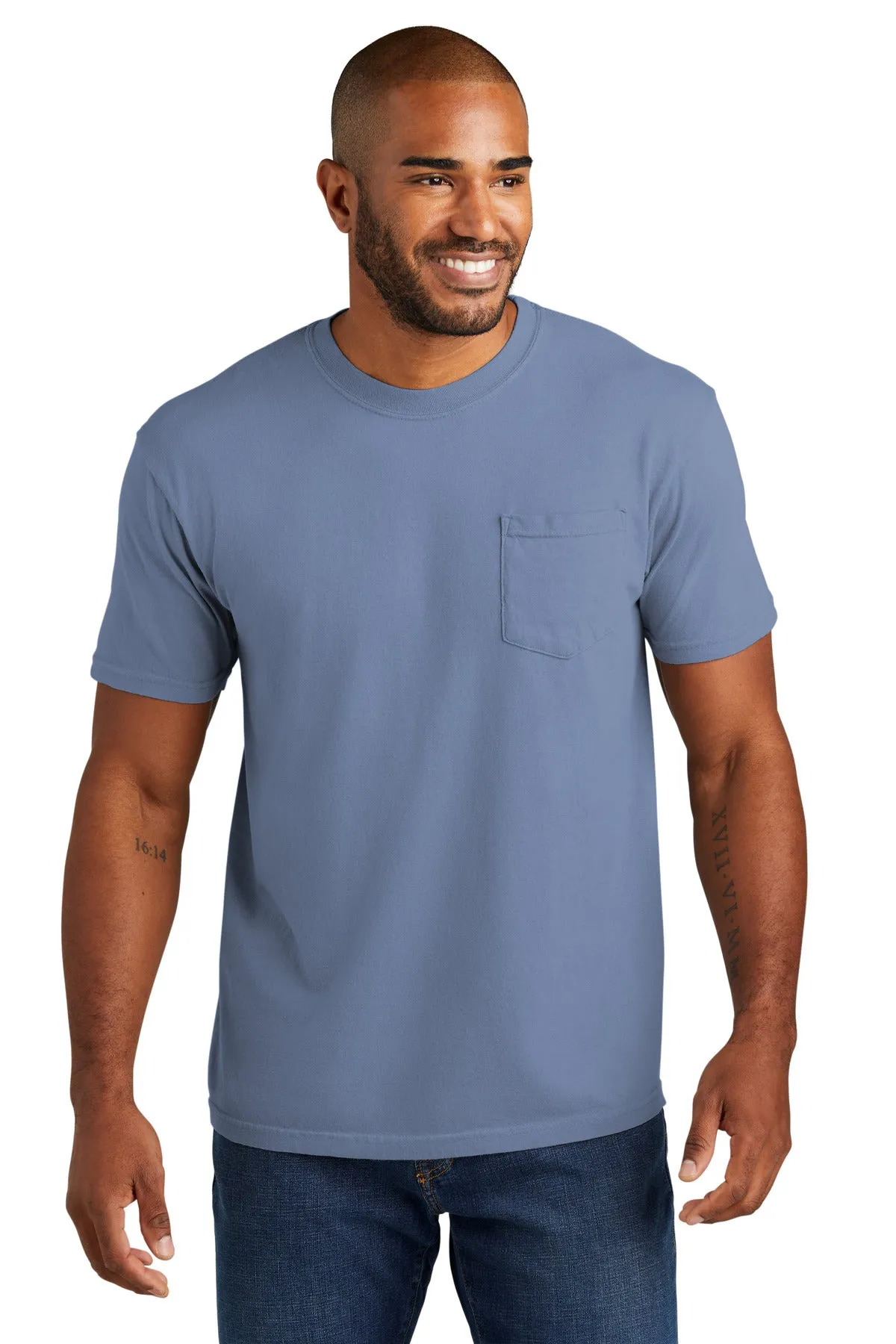 COMFORT COLORS Heavyweight Ring Spun Pocket Tee. 6030