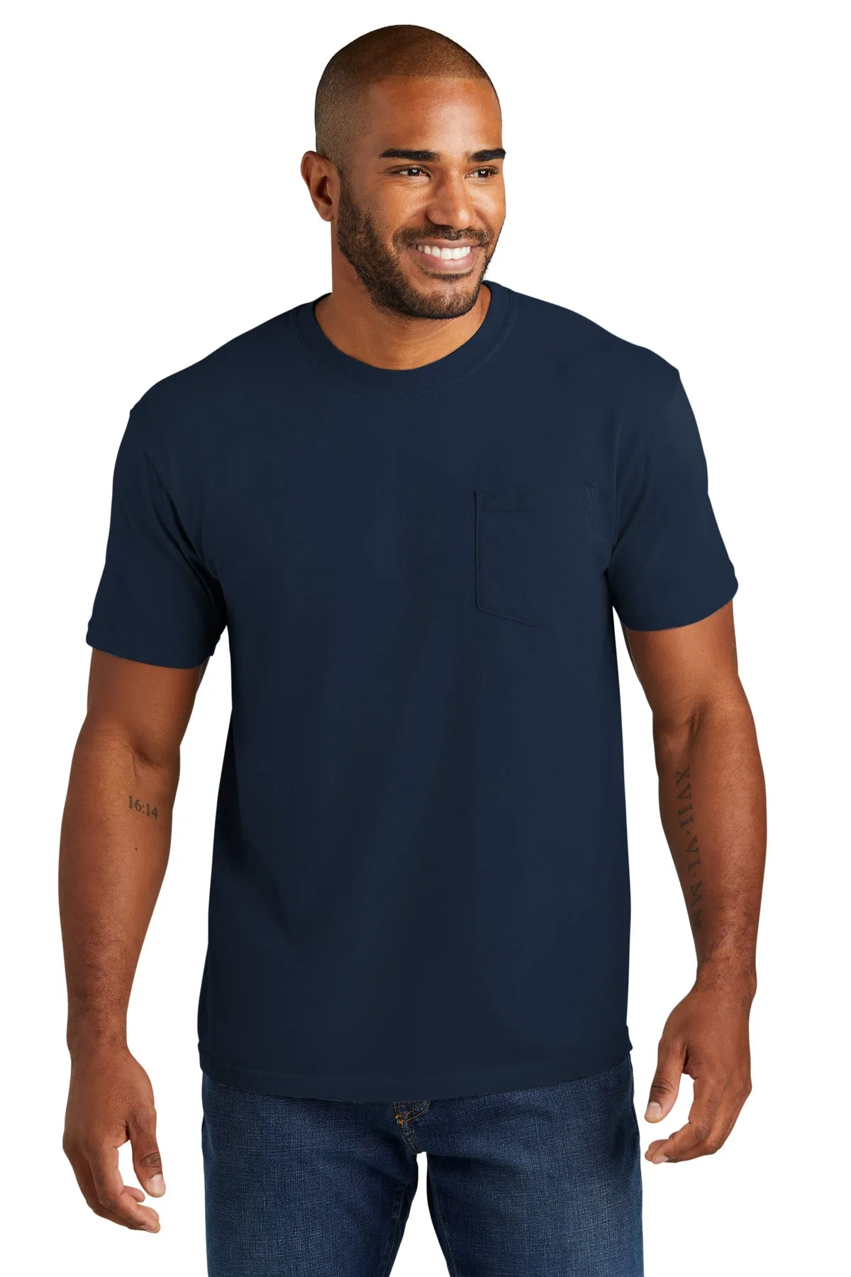 COMFORT COLORS Heavyweight Ring Spun Pocket Tee. 6030