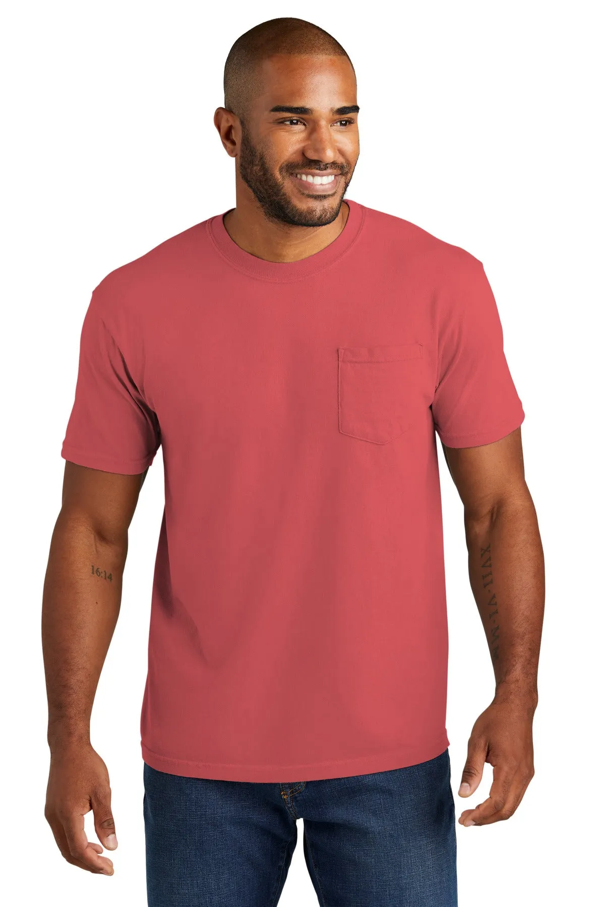 COMFORT COLORS Heavyweight Ring Spun Pocket Tee. 6030