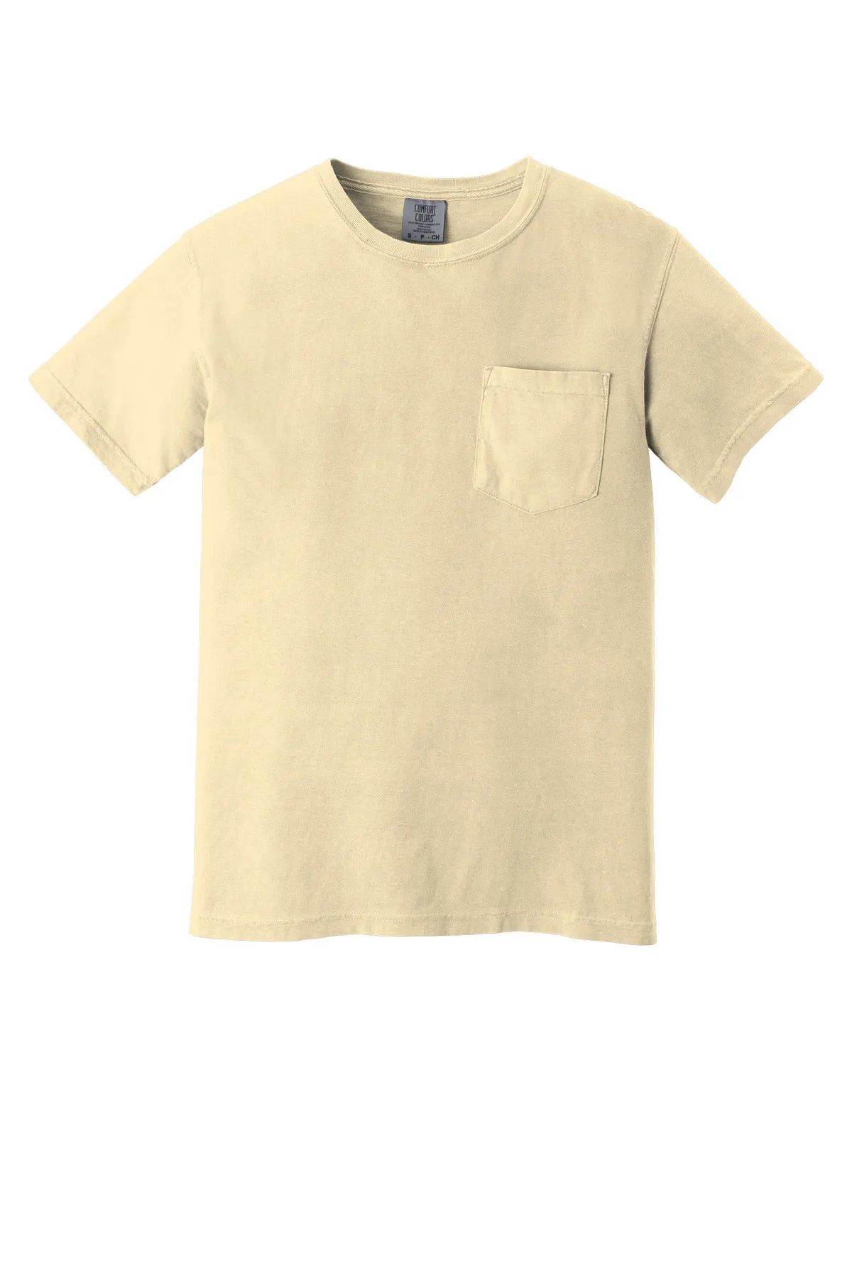 COMFORT COLORS Heavyweight Ring Spun Pocket Tee. 6030