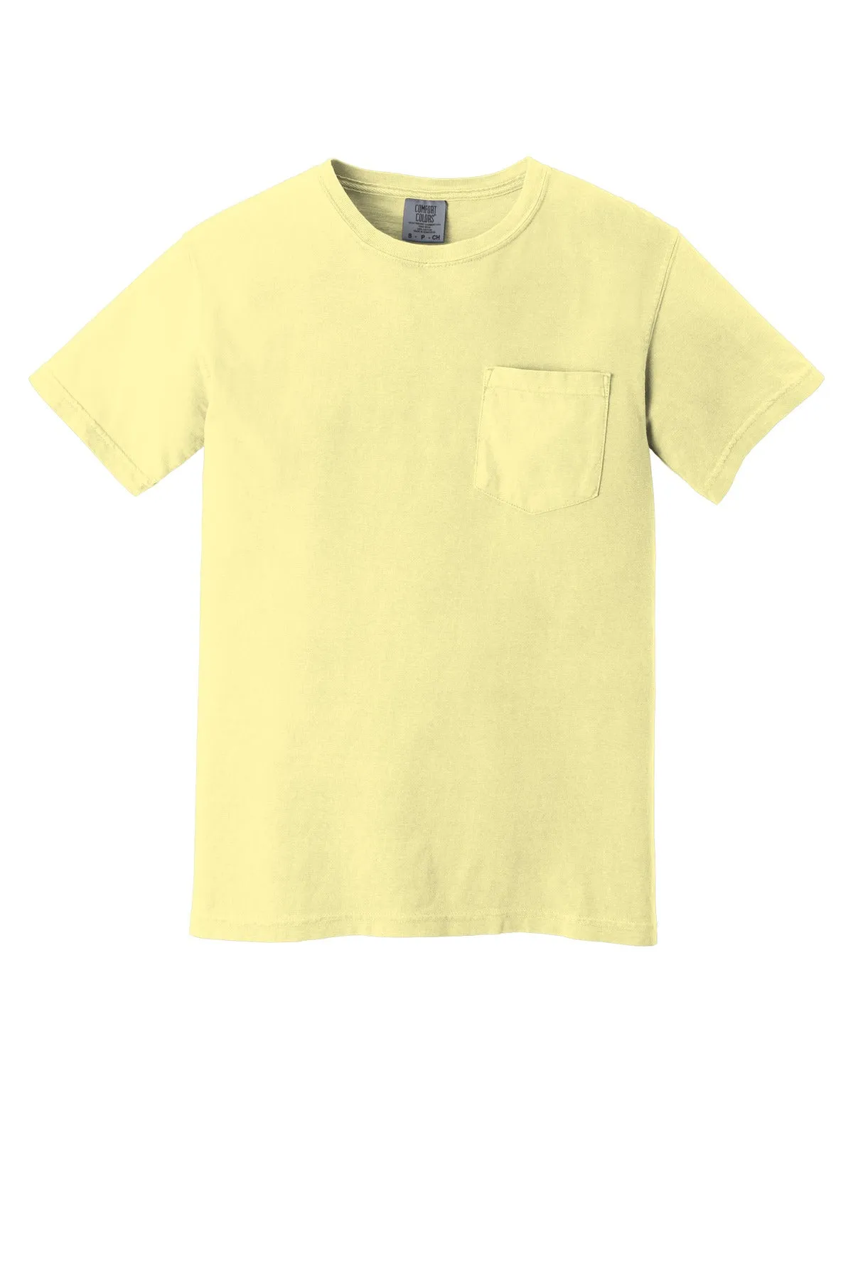 COMFORT COLORS Heavyweight Ring Spun Pocket Tee. 6030