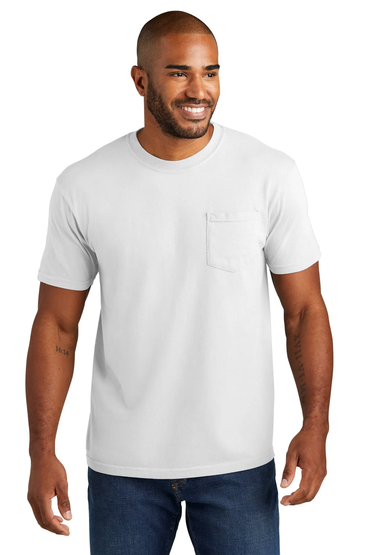 COMFORT COLORS Heavyweight Ring Spun Pocket Tee. 6030