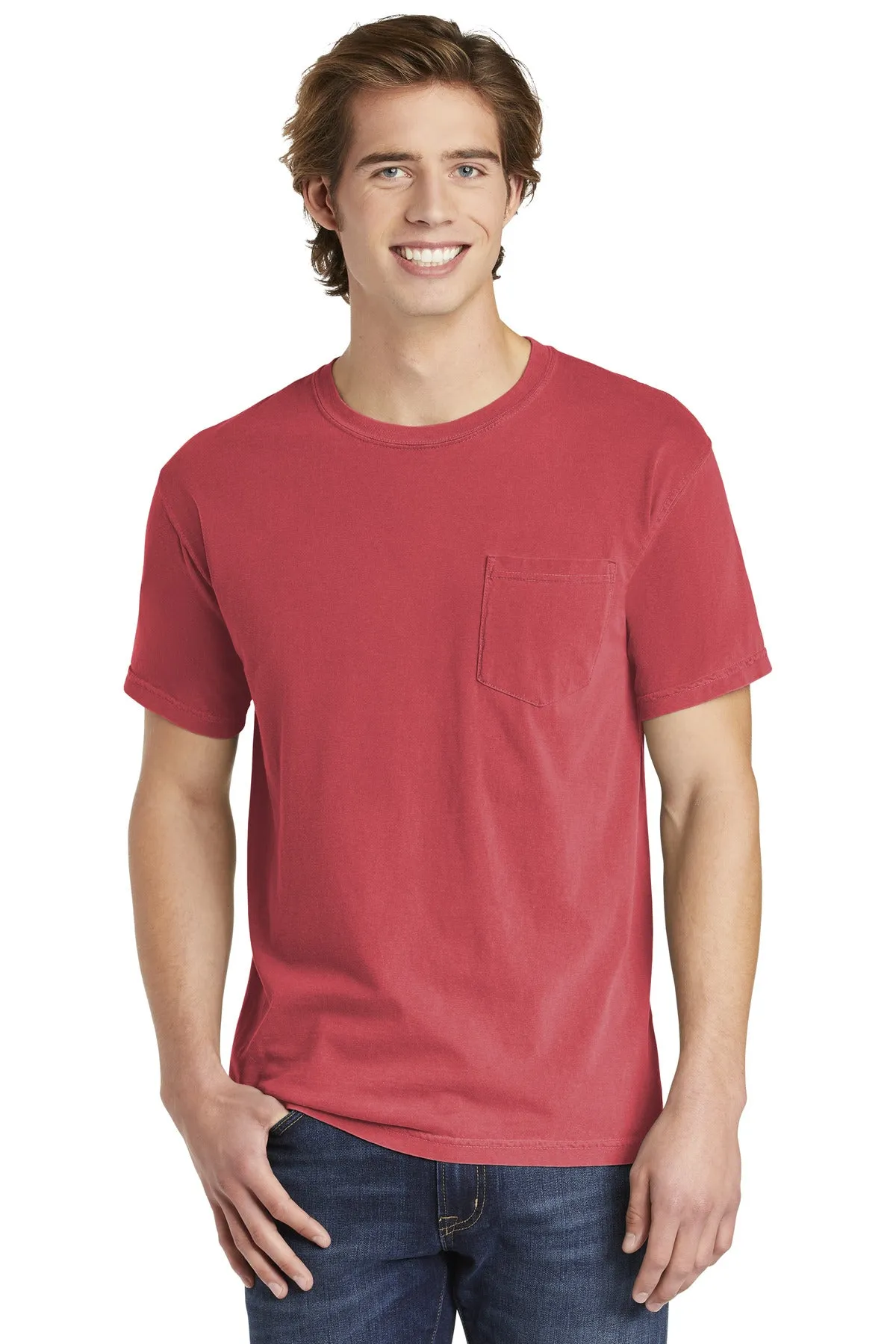 COMFORT COLORS Heavyweight Ring Spun Pocket Tee. 6030