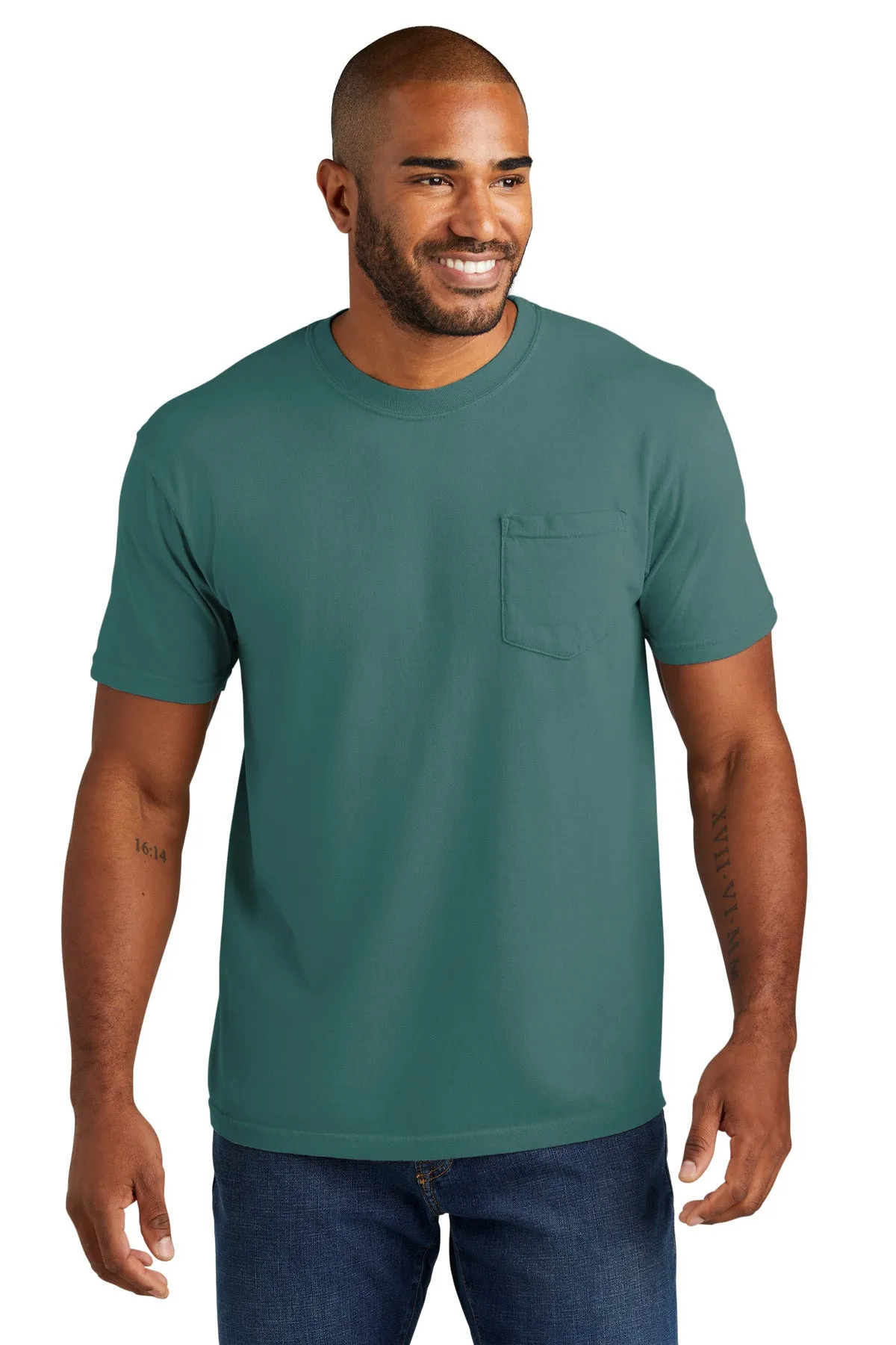 COMFORT COLORS Heavyweight Ring Spun Pocket Tee. 6030