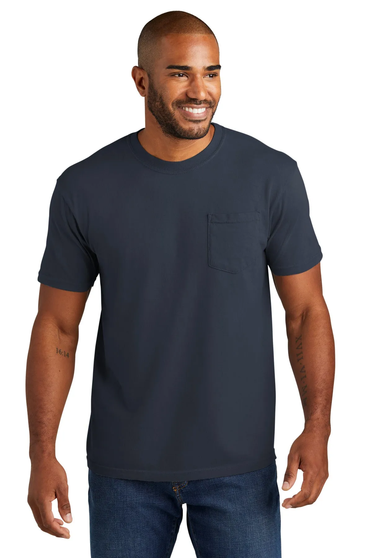 COMFORT COLORS Heavyweight Ring Spun Pocket Tee. 6030