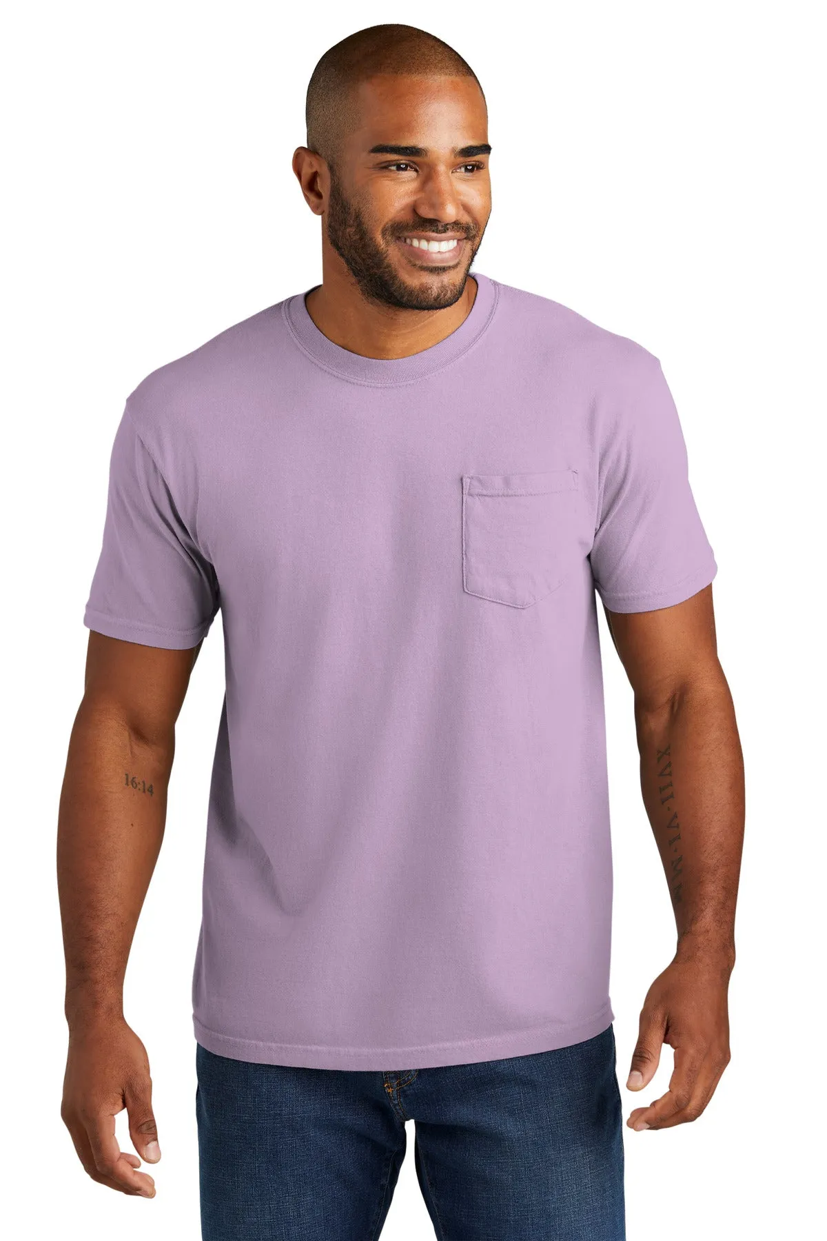 COMFORT COLORS Heavyweight Ring Spun Pocket Tee. 6030