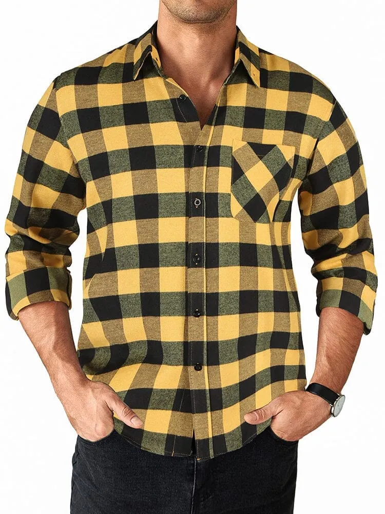 Comfort Plaid Flannel Shirts