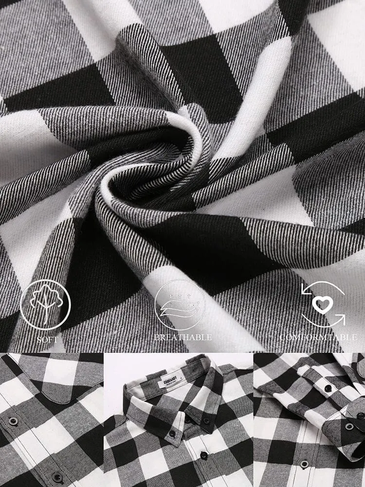 Comfort Plaid Flannel Shirts