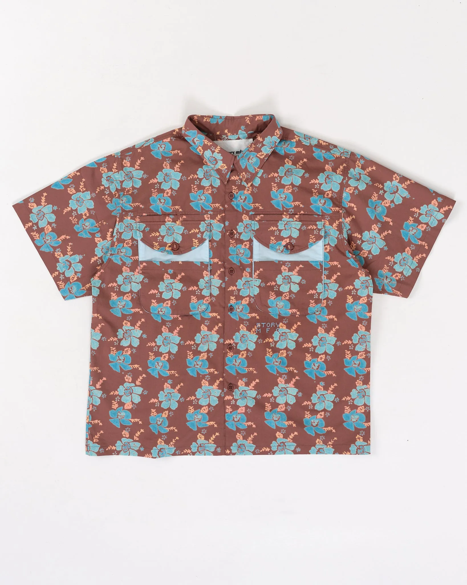 Conch Shirt - Barn Floral
