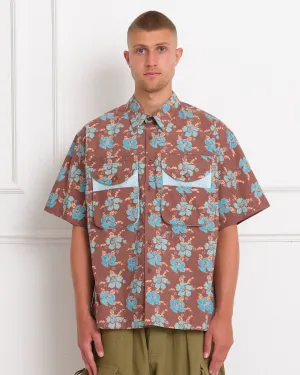 Conch Shirt - Barn Floral