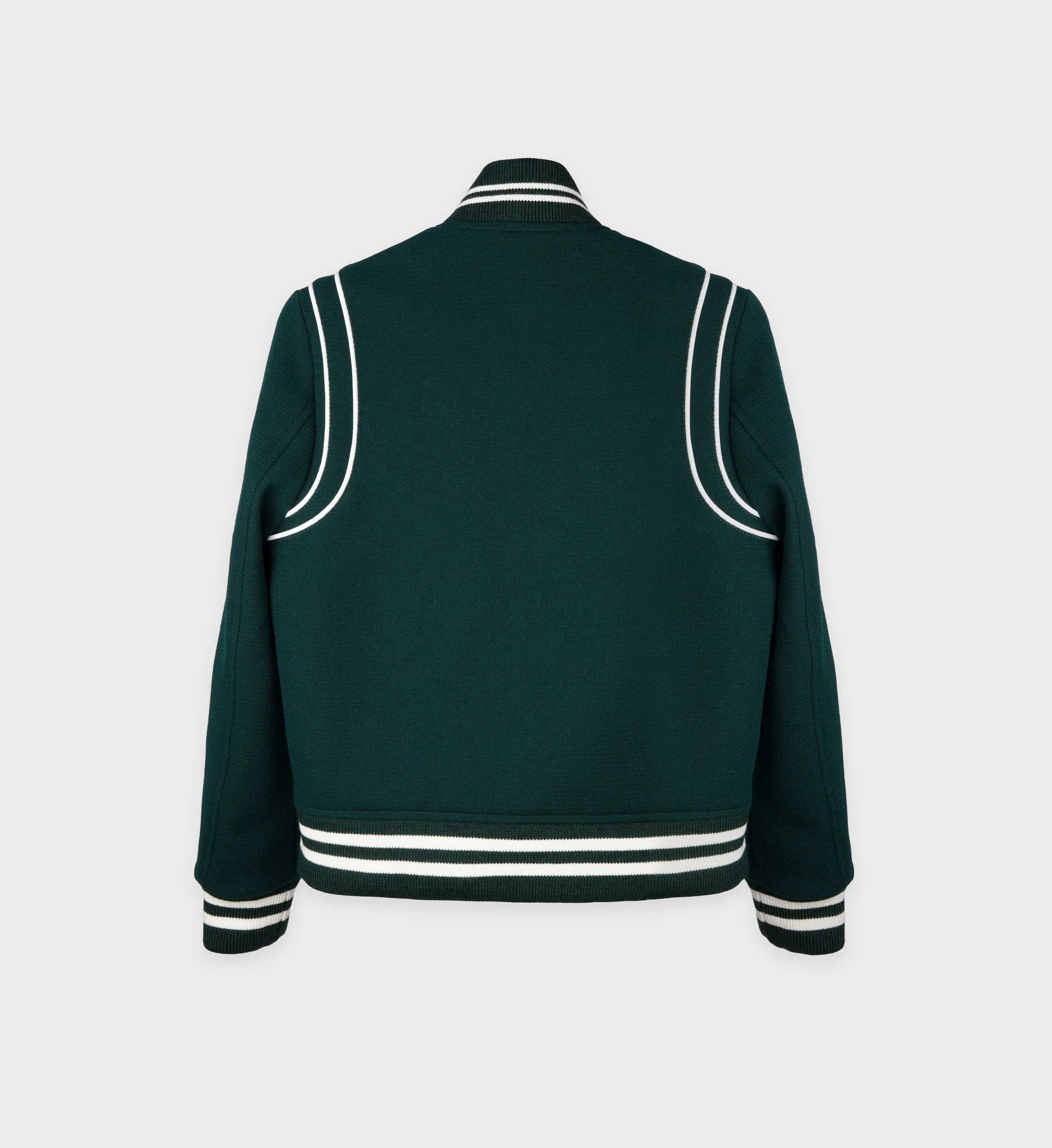 Connecticut Crest Varsity Jacket - Forest