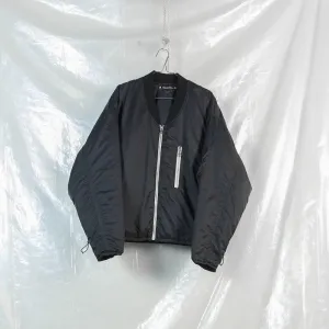 contrast zip MA-1 bomber jacket