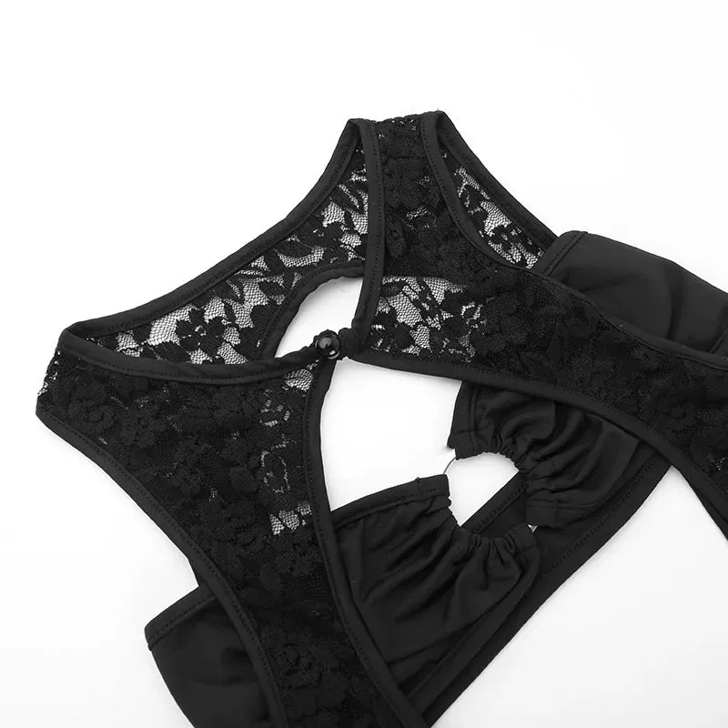 Coquette Mesh Jumpsuit