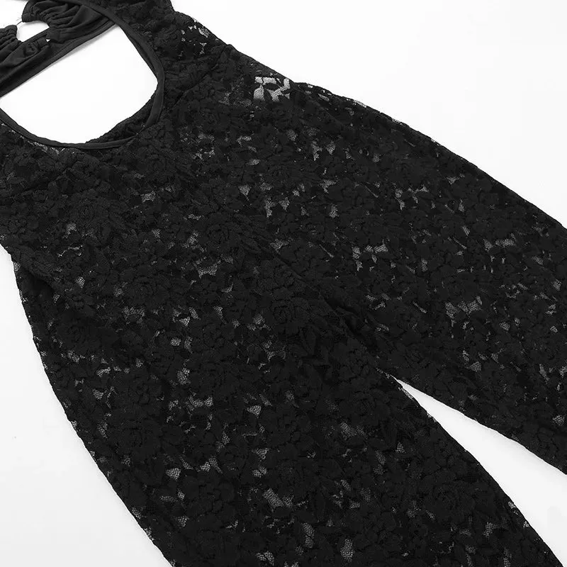 Coquette Mesh Jumpsuit
