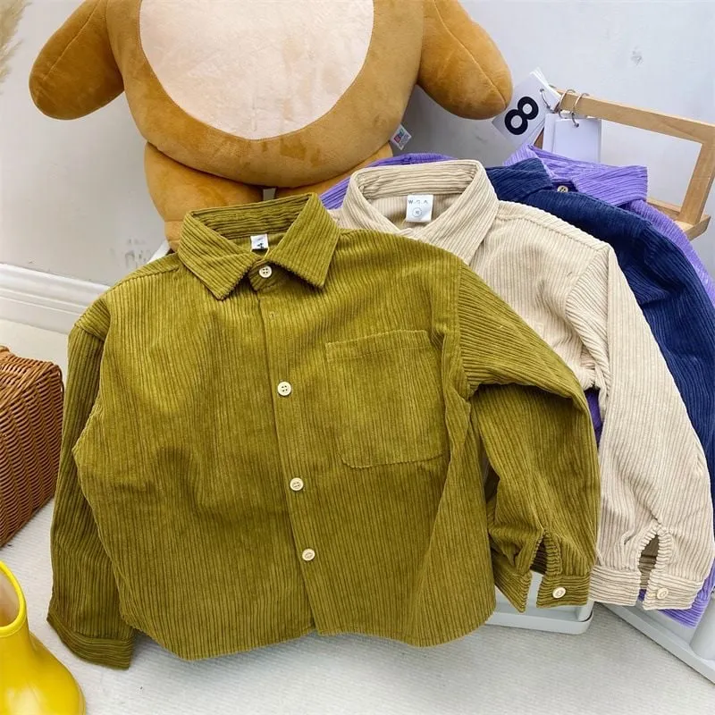 Corduroy Button Up Preorder