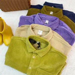 Corduroy Button Up Preorder