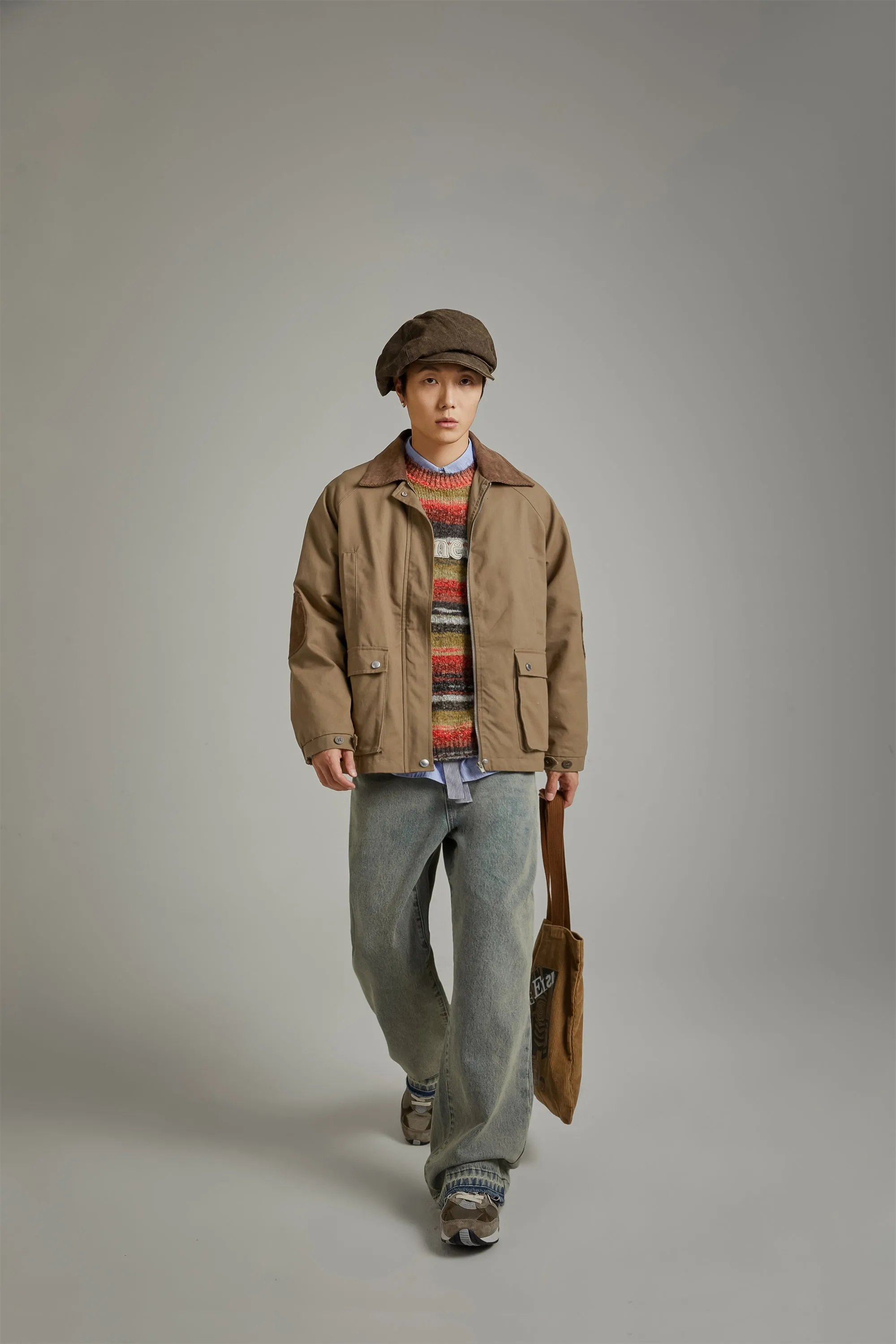 Corduroy Collar Jacket