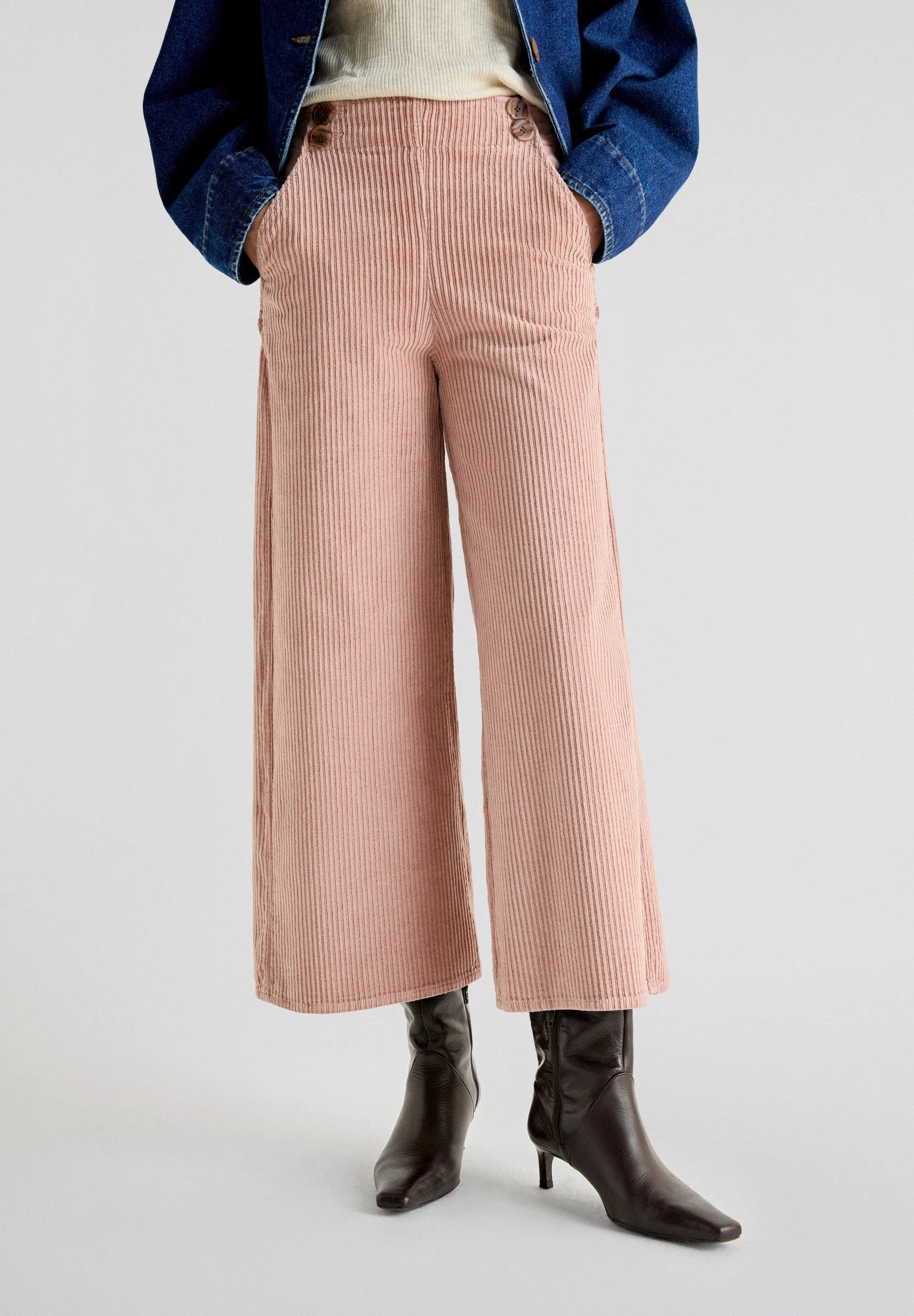 CORDUROY CULOTTE TROUSERS