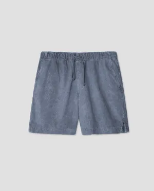 CORDUROY EASY SHORT / NAVY