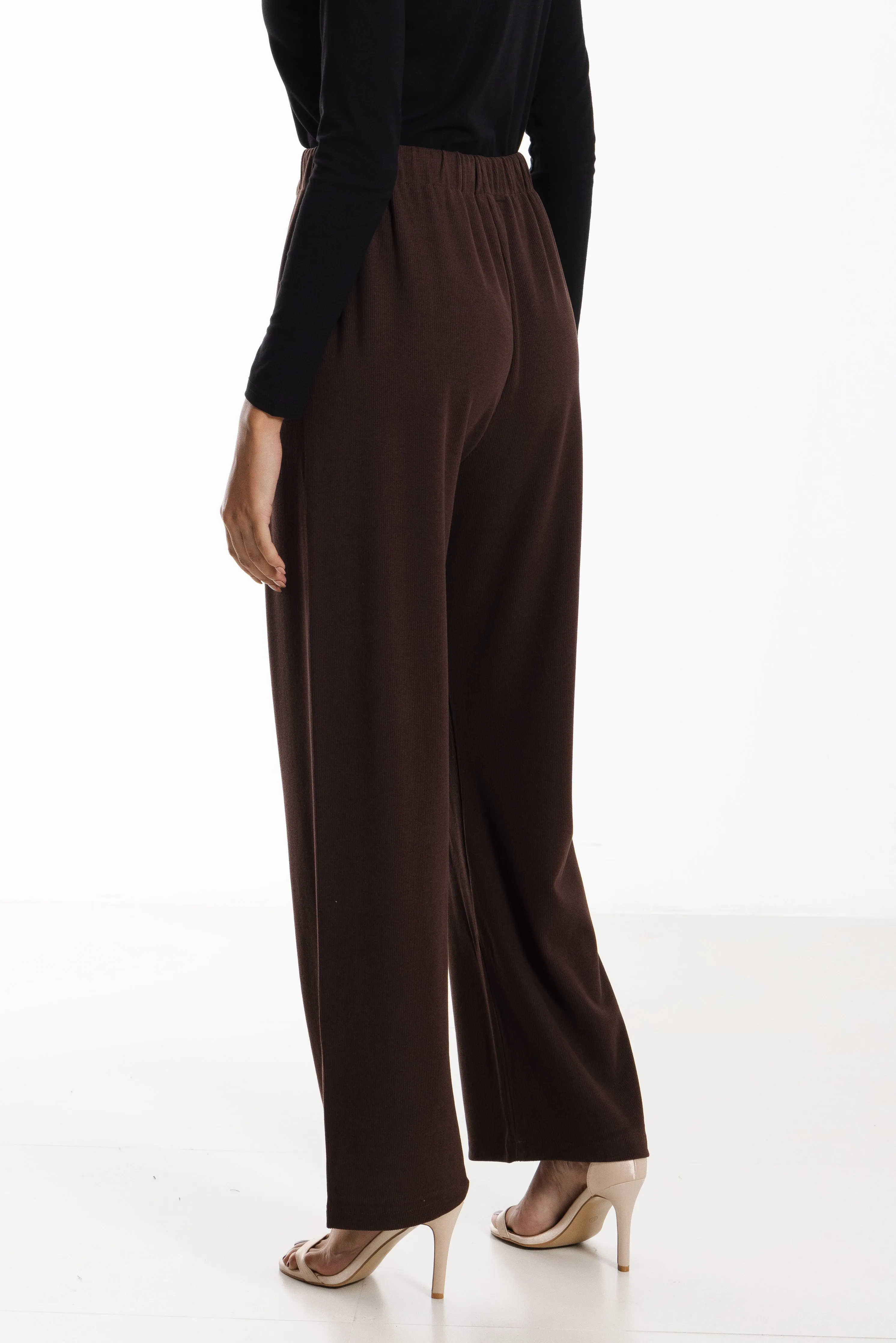 CORDUROY JOGGER WAIST TROUSERS