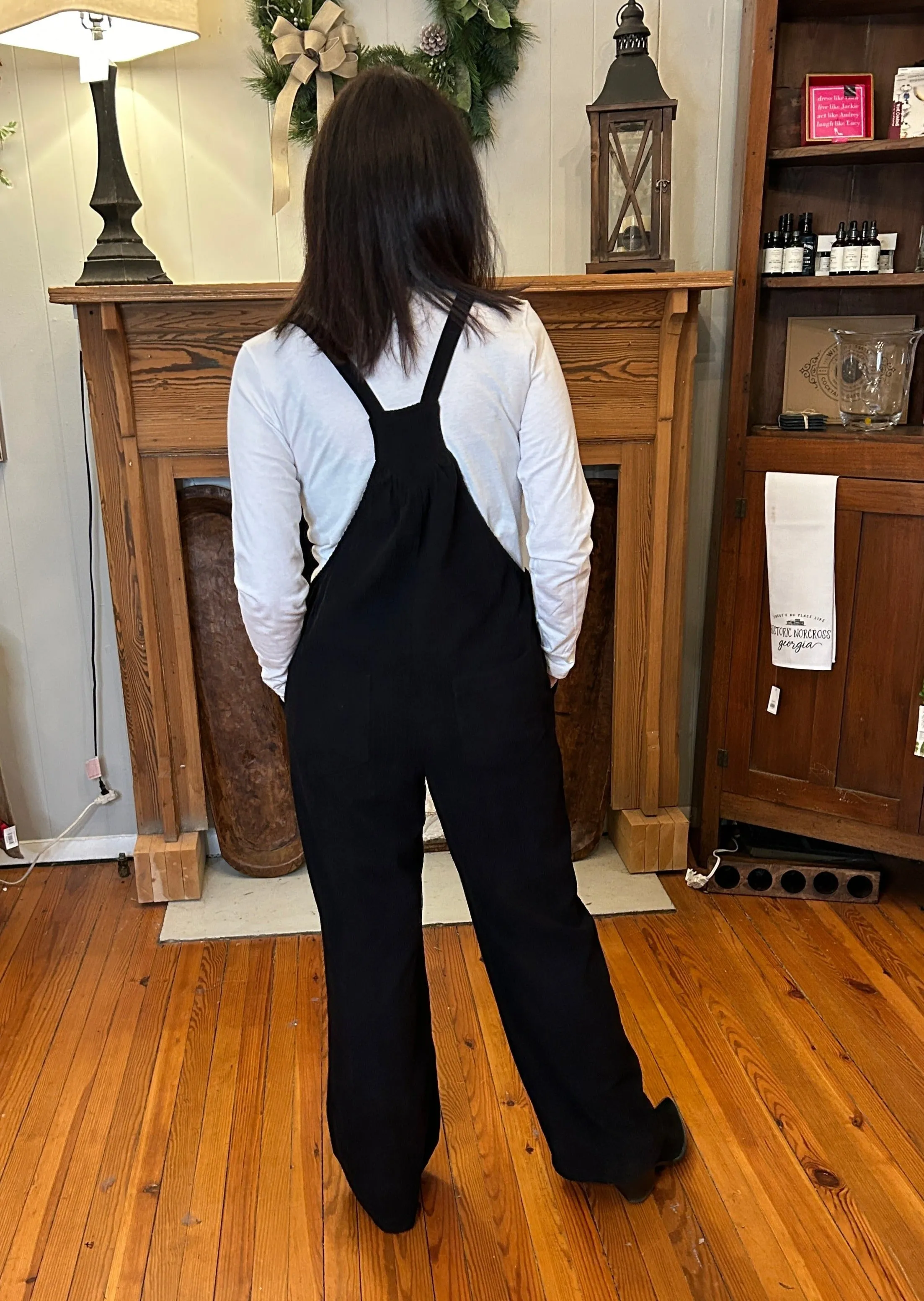 Corduroy Long Overalls