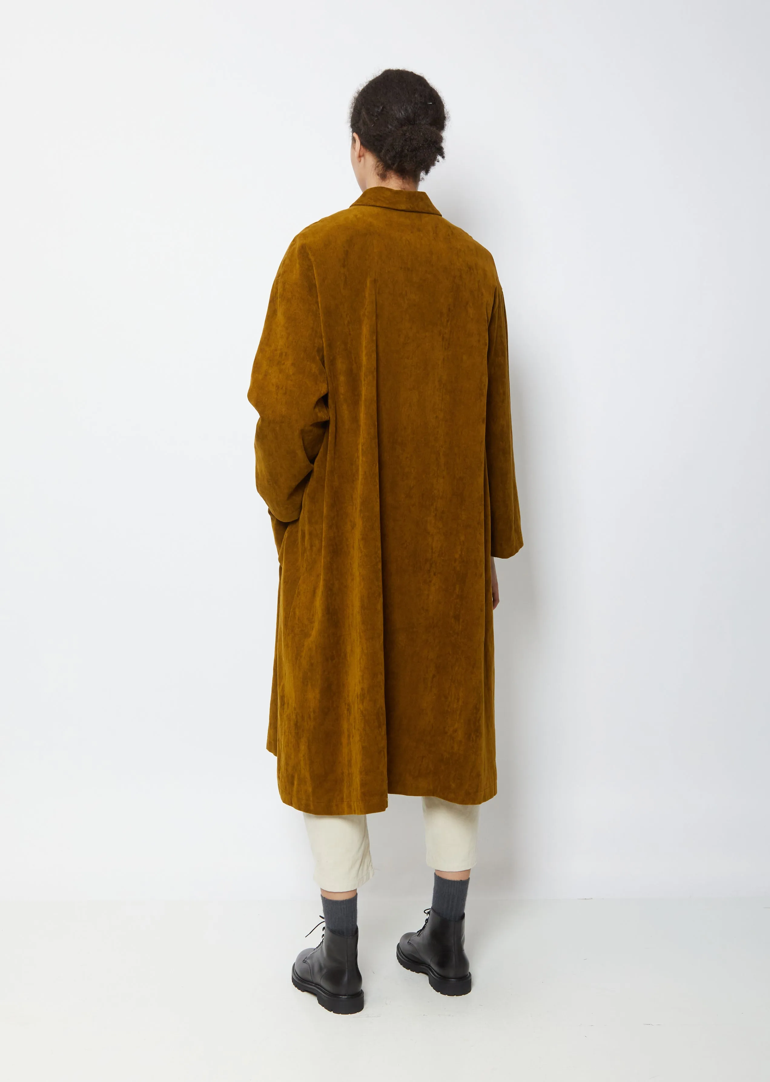 Corduroy Overcoat