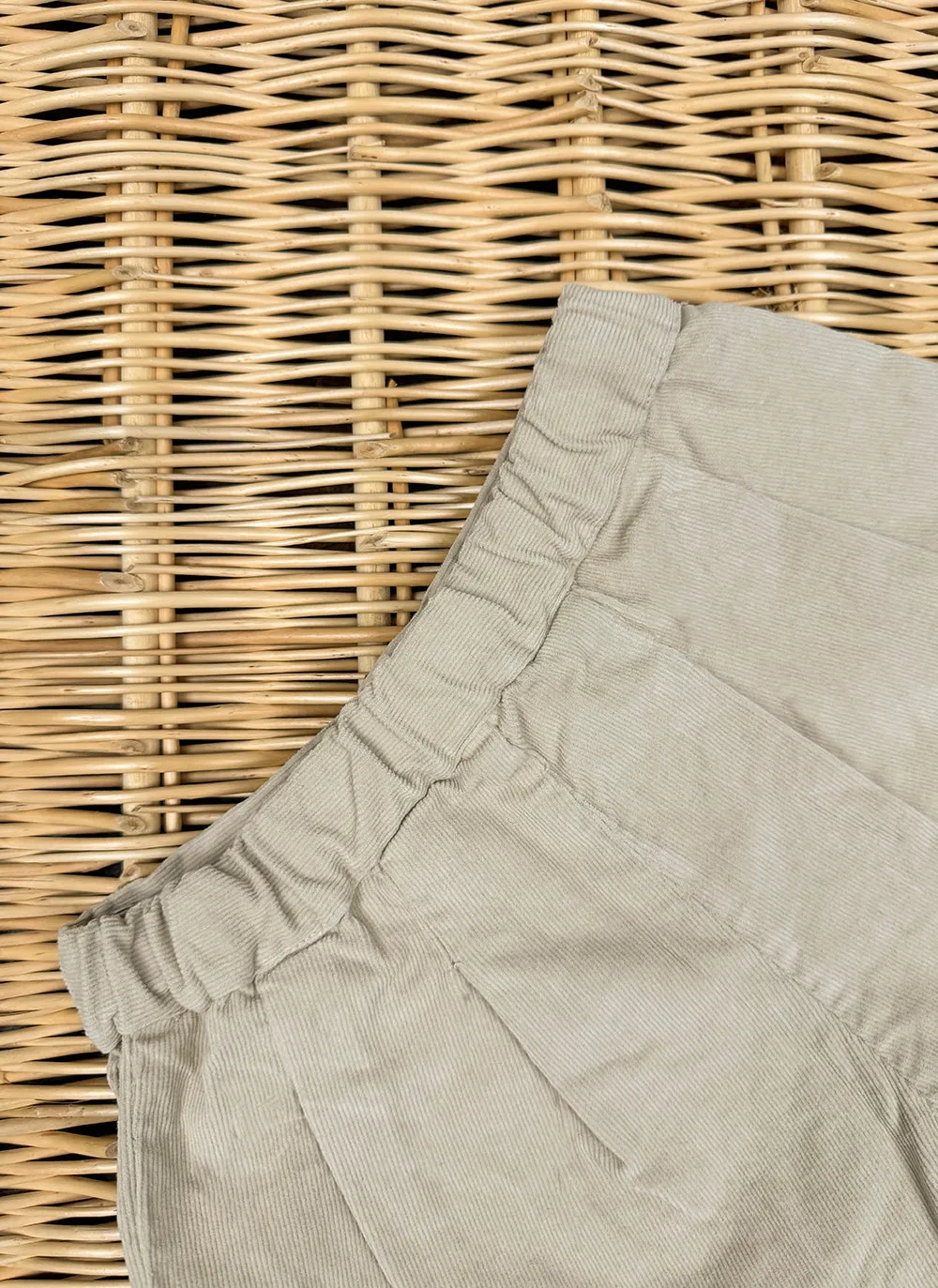 Corduroy Pant Skirt