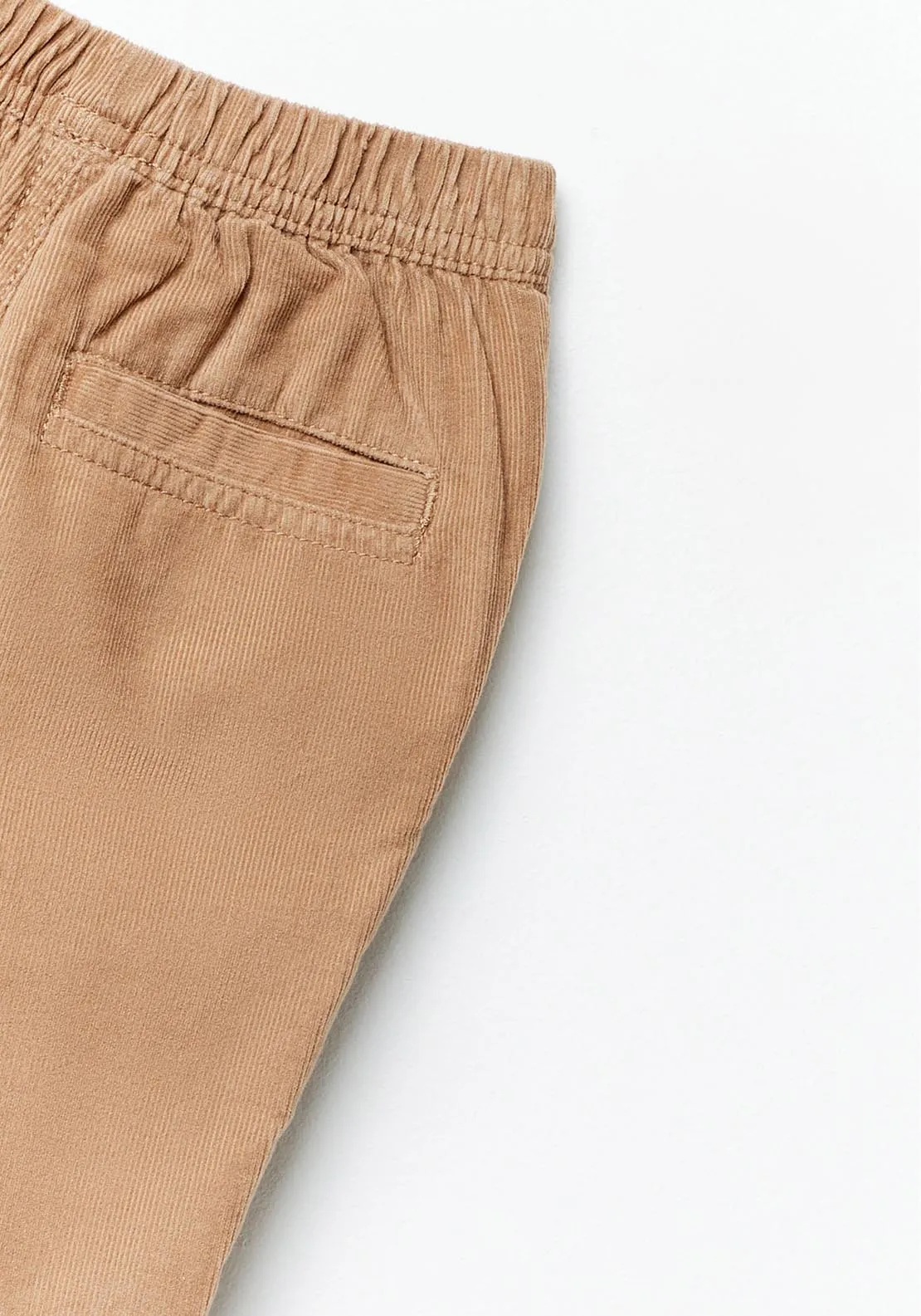 Corduroy trousers - Camel