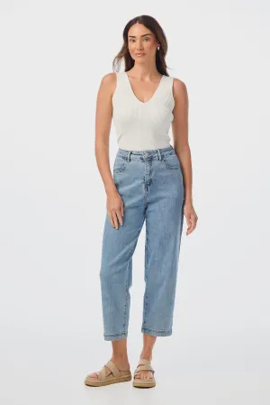 Core Barrel Leg Jean - Light Wash