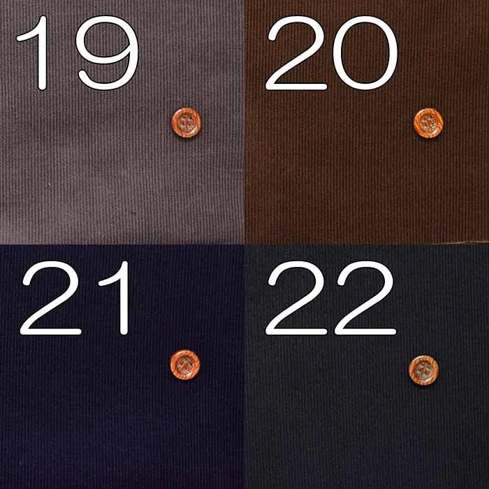 Cotton Fine Corduroy Fabric – Solid Color