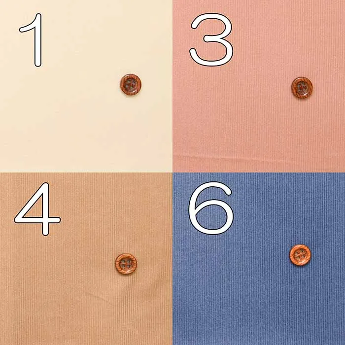 Cotton Fine Corduroy Fabric – Solid Color