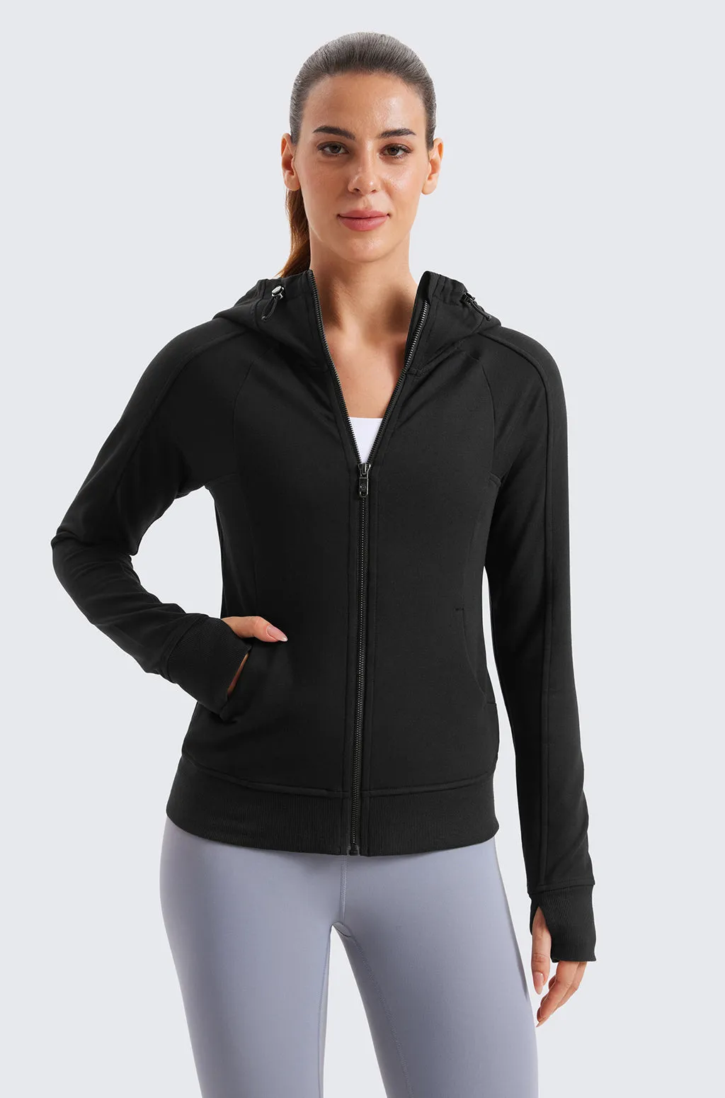 Cotton Fleece Full Zip Hoodies