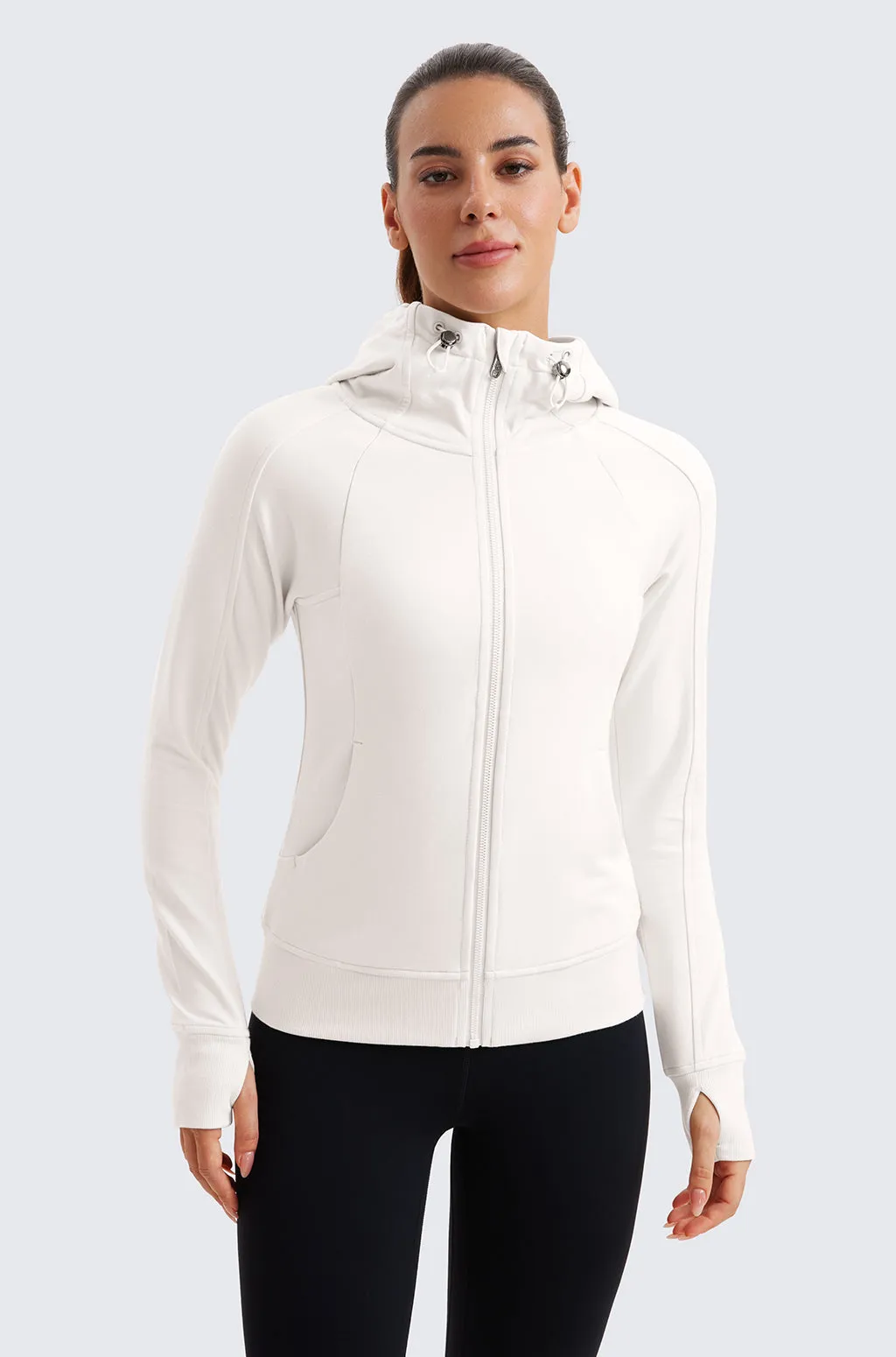 Cotton Fleece Full Zip Hoodies