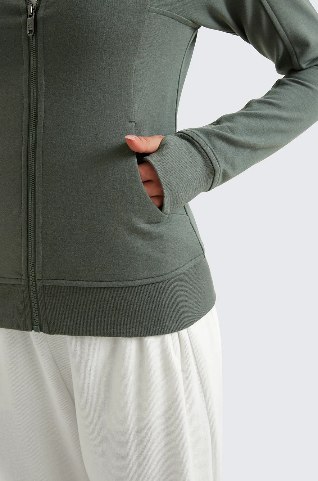 Cotton Fleece Full Zip Hoodies
