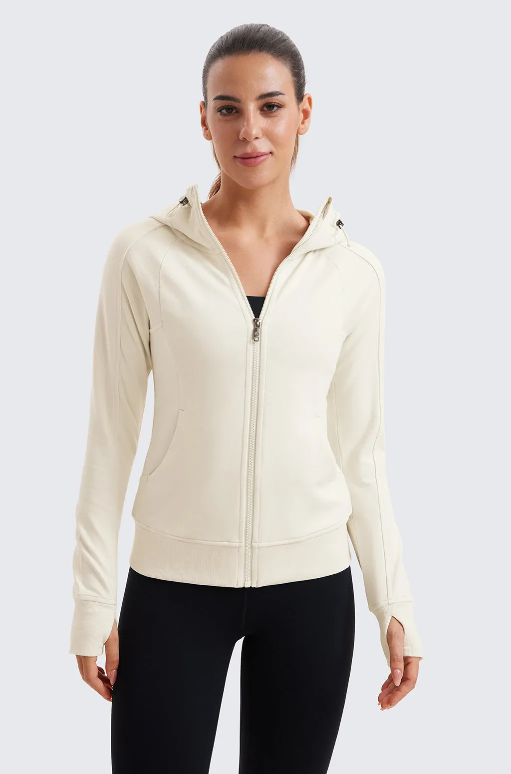 Cotton Fleece Full Zip Hoodies