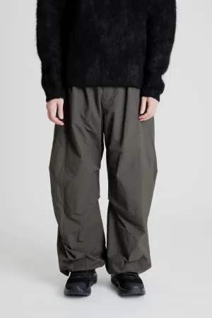 Cotton Nylon Fatigue Pants - Dark Brown