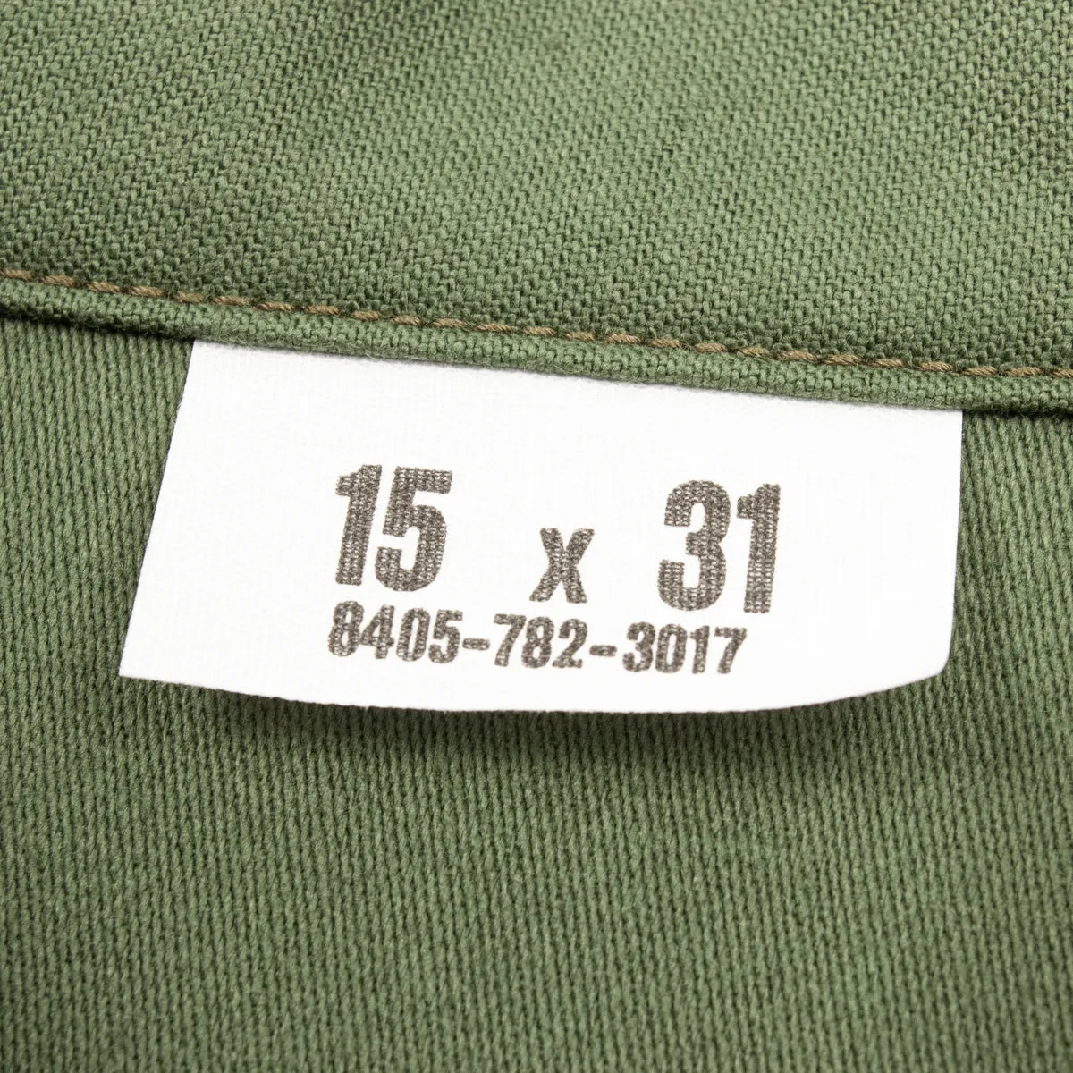 Cotton Sateen Shirt S/S - Olive Green